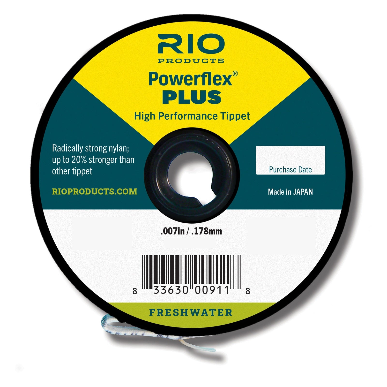 Rio Powerflex PLUS Tippet–30 yds. (NEW 30yd Size)