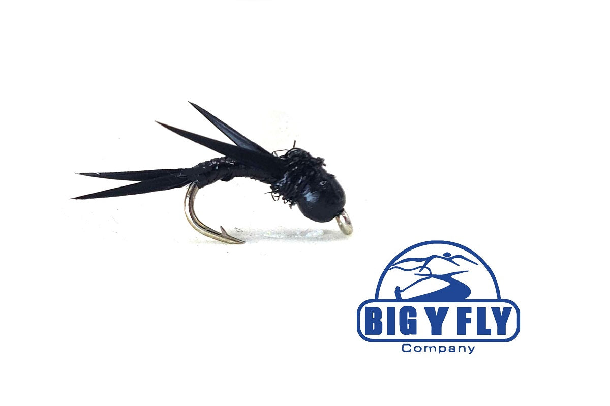 B’s Black Stonefly Nymph – Tungsten