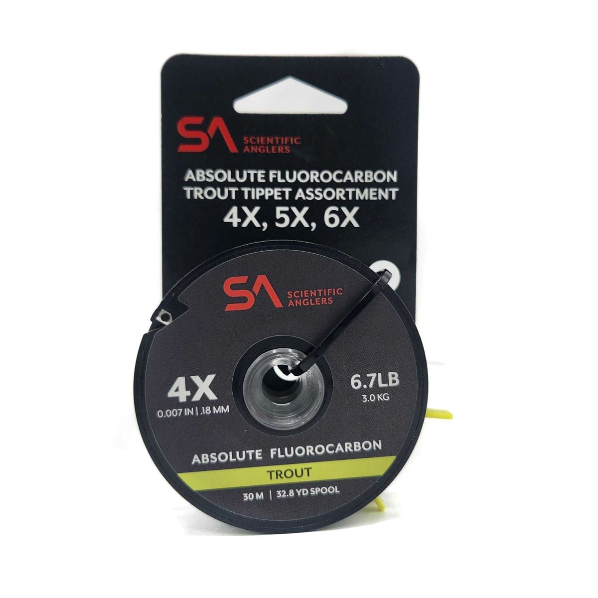 Absolute Fluorocarbon Tippet Assortment–Scientific Anglers