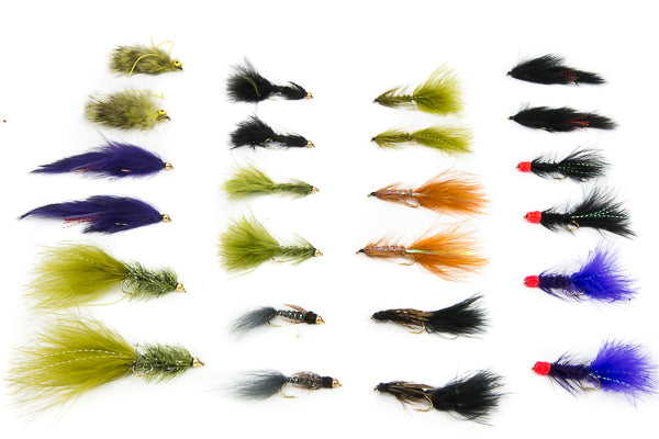 Buggers, Leeches Assortment–24 Flies #16