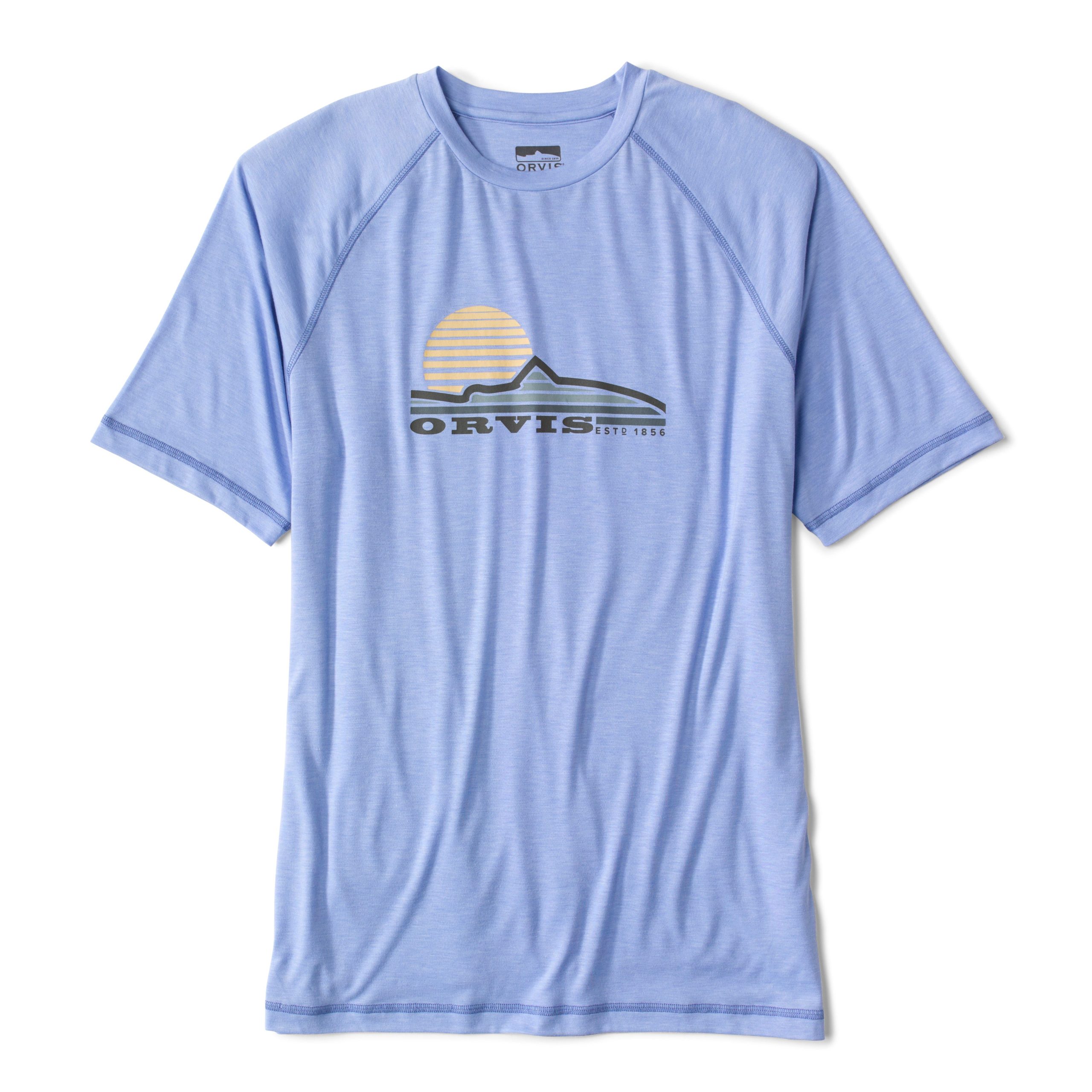 Orvis DriCast Logo Short Sleeve Crew