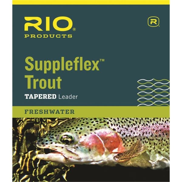 Rio Suppleflex Trout Leader 12′