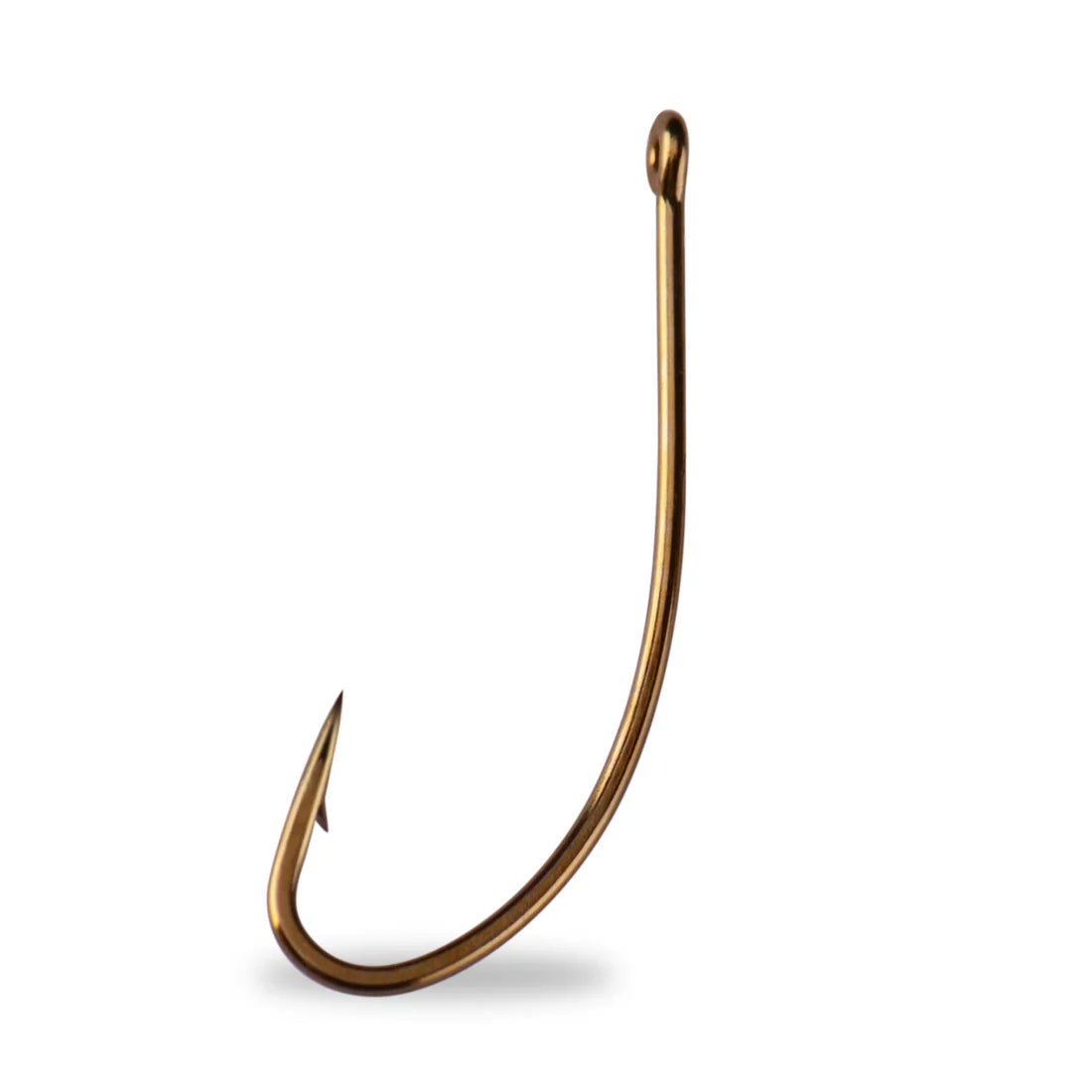 Mustad C53S Nymph/Dry Hook Long Curved 3XL – 25 Pack