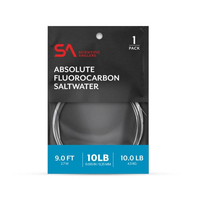 Scientific Anglers Absolute Fluorocarbon Saltwater Leader 9′