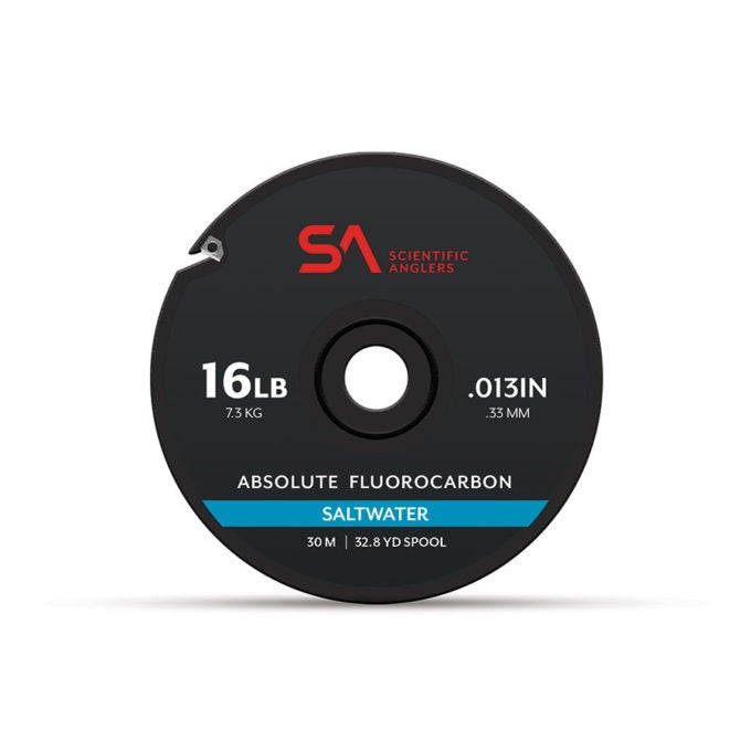 Absolute Fluorocarbon Saltwater Tippet 30M–Scientific Anglers