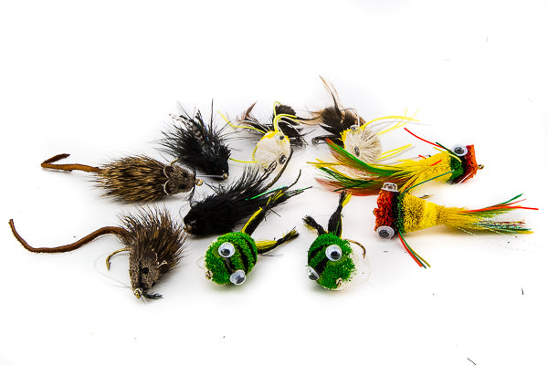 Bass Assortment–10 Flies #9