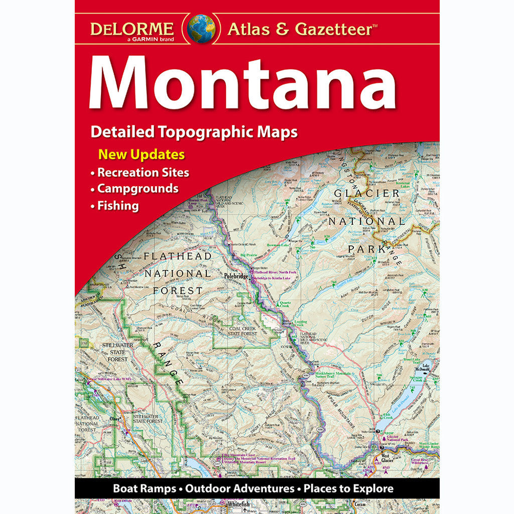 Delorme Atlas & Gazetteer – Montana