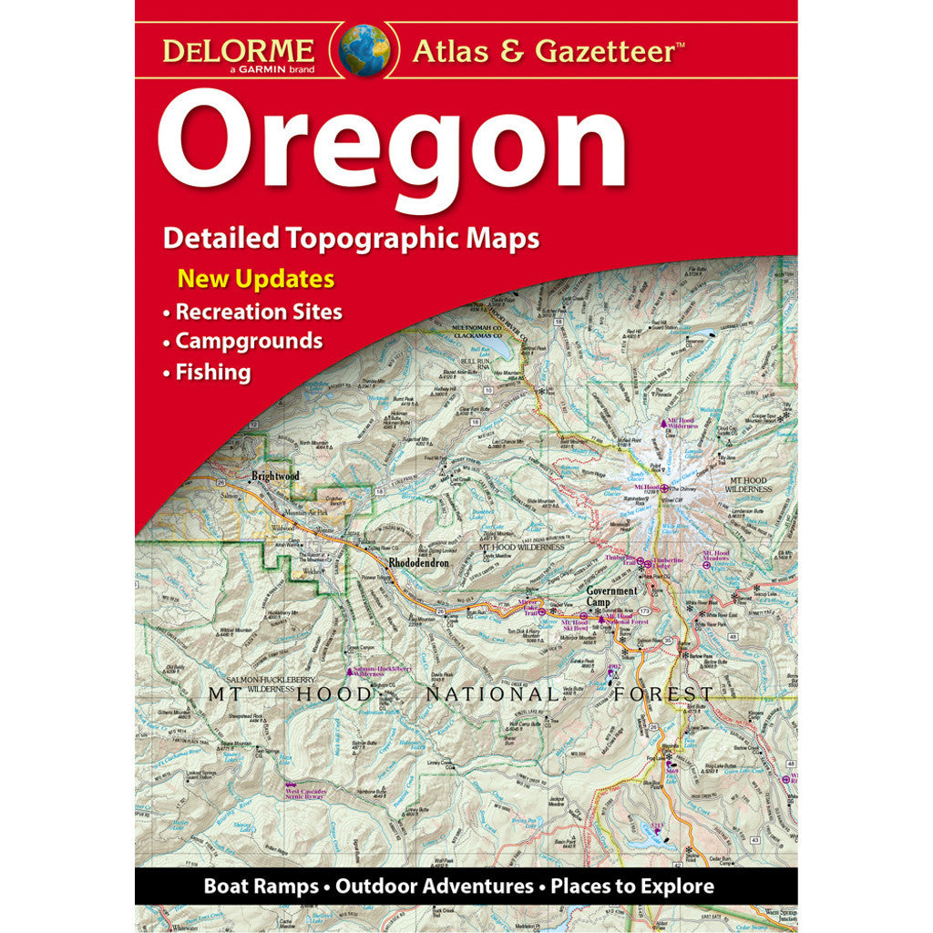 Delorme Atlas & Gazetteer – Oregon