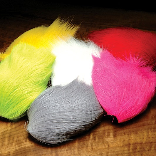 Deer Belly Hair Dyed From White–Hareline