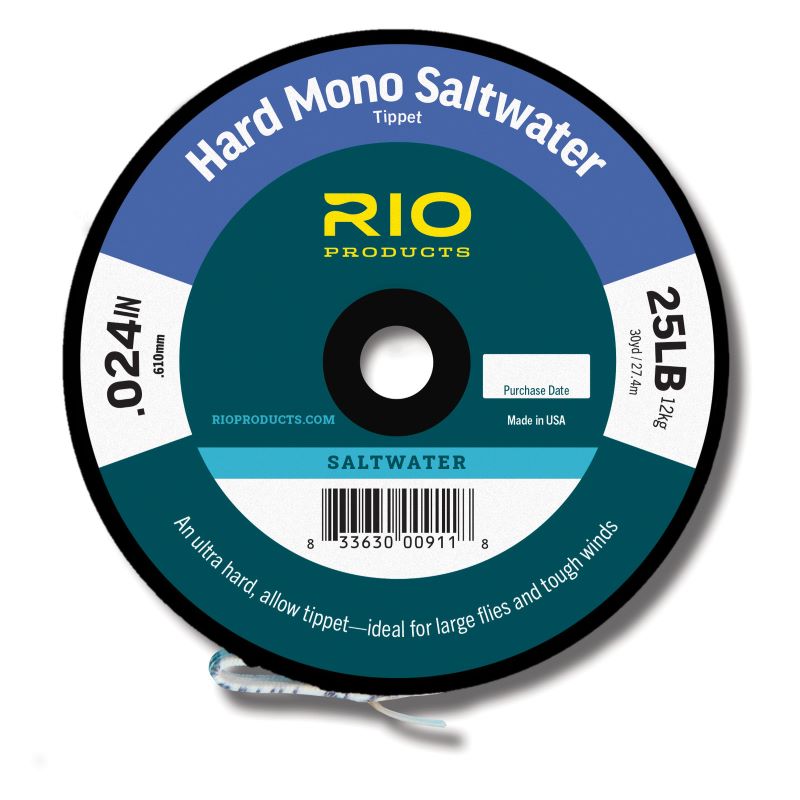 Rio Hard Mono Saltwater Tippet–30 yds.