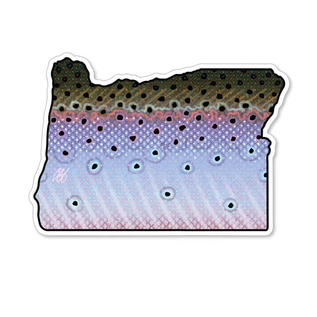 Casey Underwood Artwork – Oregon Steelhead Decal