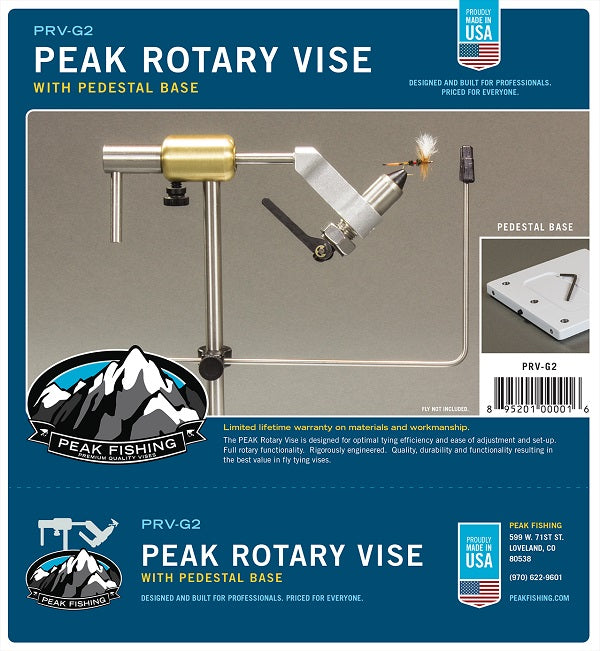 Peak Rotary Vise with Pedastal Base