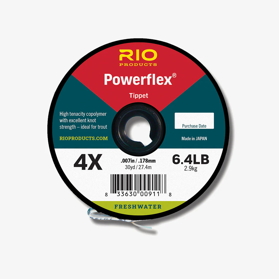 Rio Powerflex Tippet–3 Pack