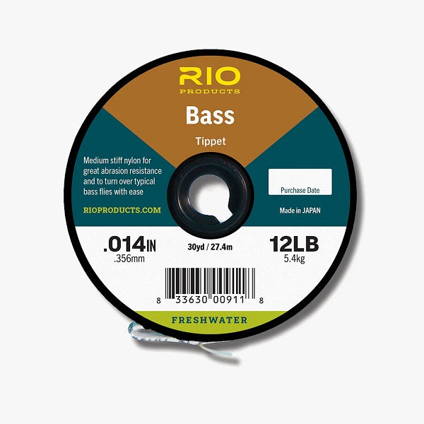 Rio Bass Tippet–30 yds.