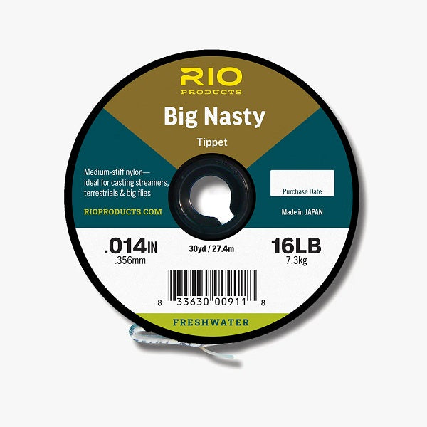 Rio Big Nasty Tippet–30 yds.