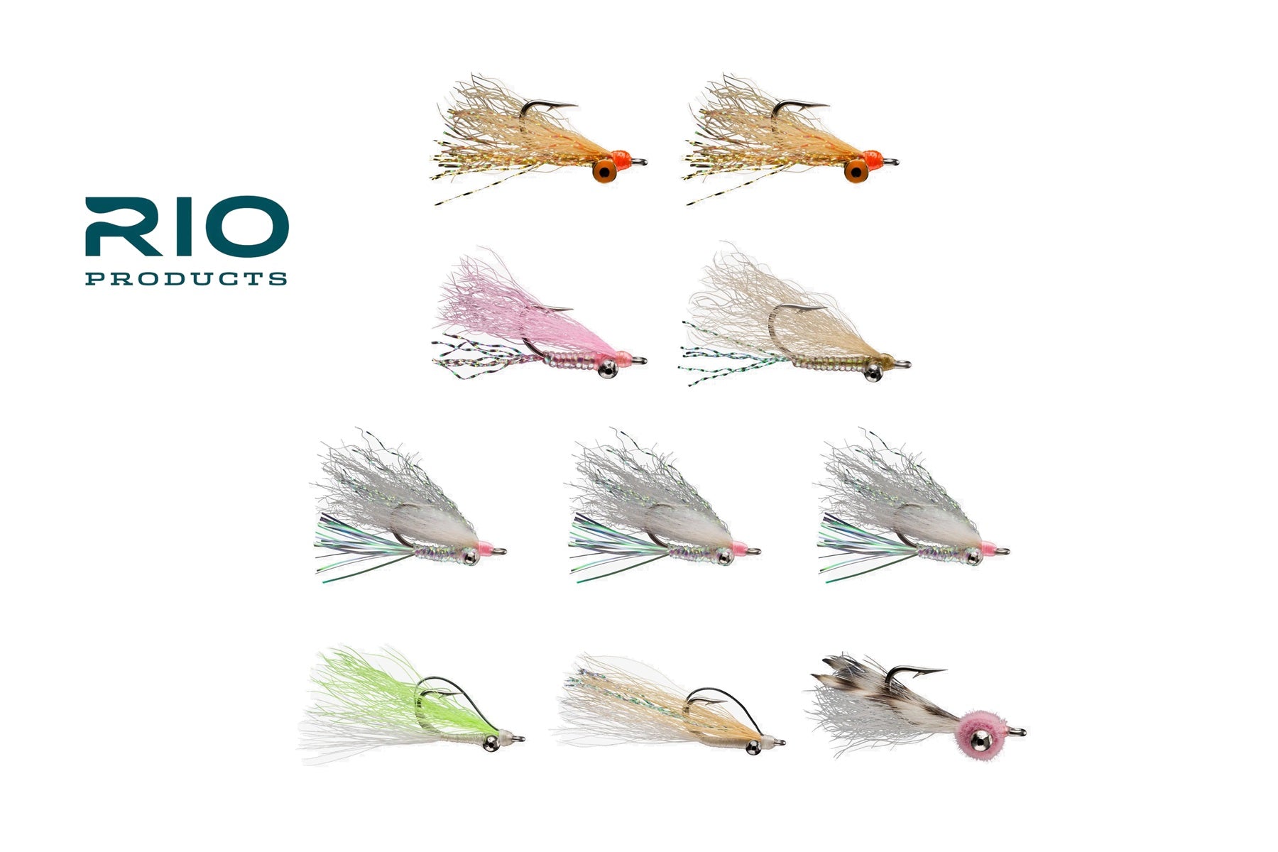 RIO Classic Bonefish Assortment – 10 Flies