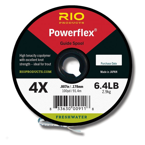 Rio Powerflex Tippet – Guide Spool