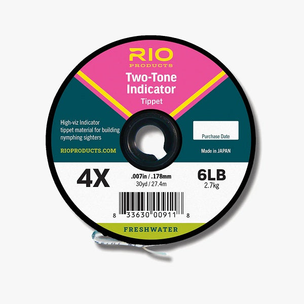 Rio Two-Tone Indicator Tippet–30 yards