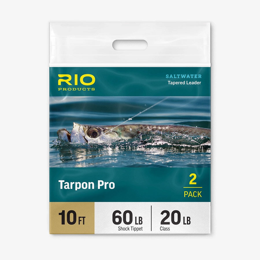 Rio Tarpon Pro Leader 10′–2 Pack