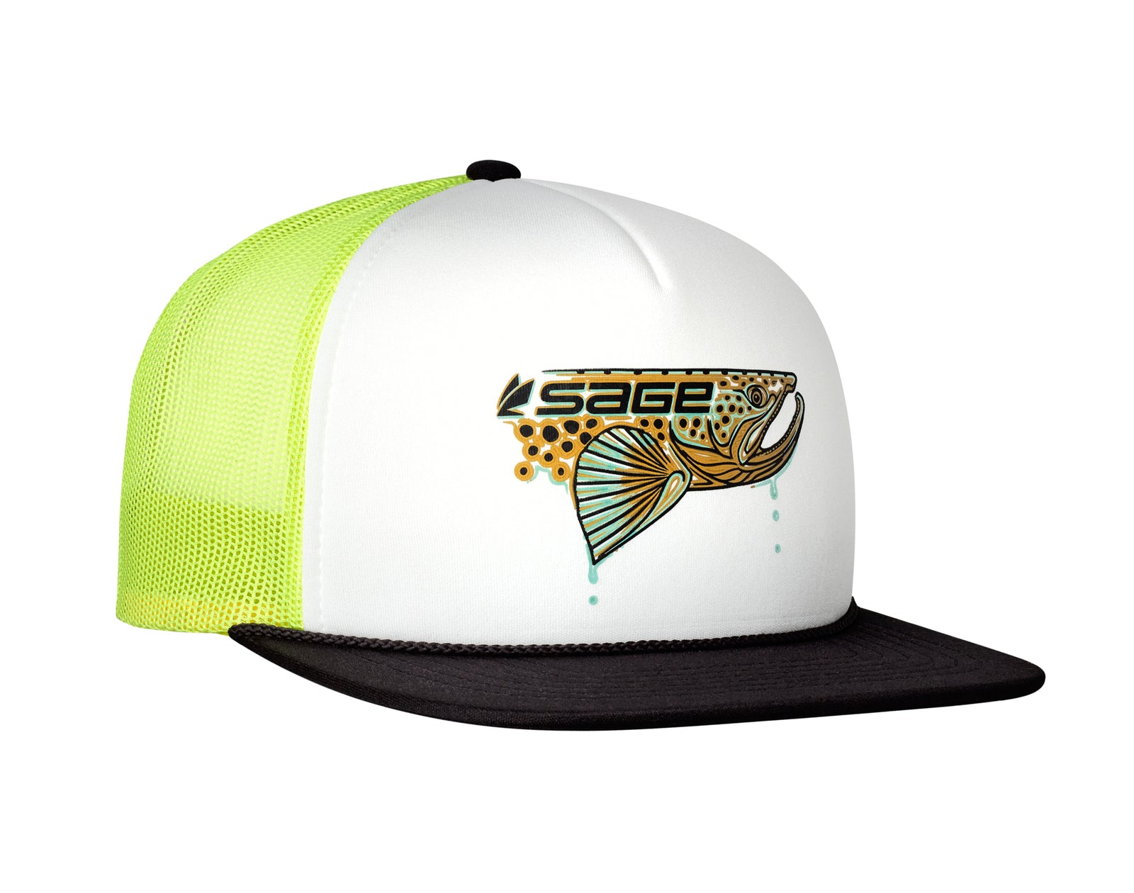 Sage Electric Foamie Trucker Hat