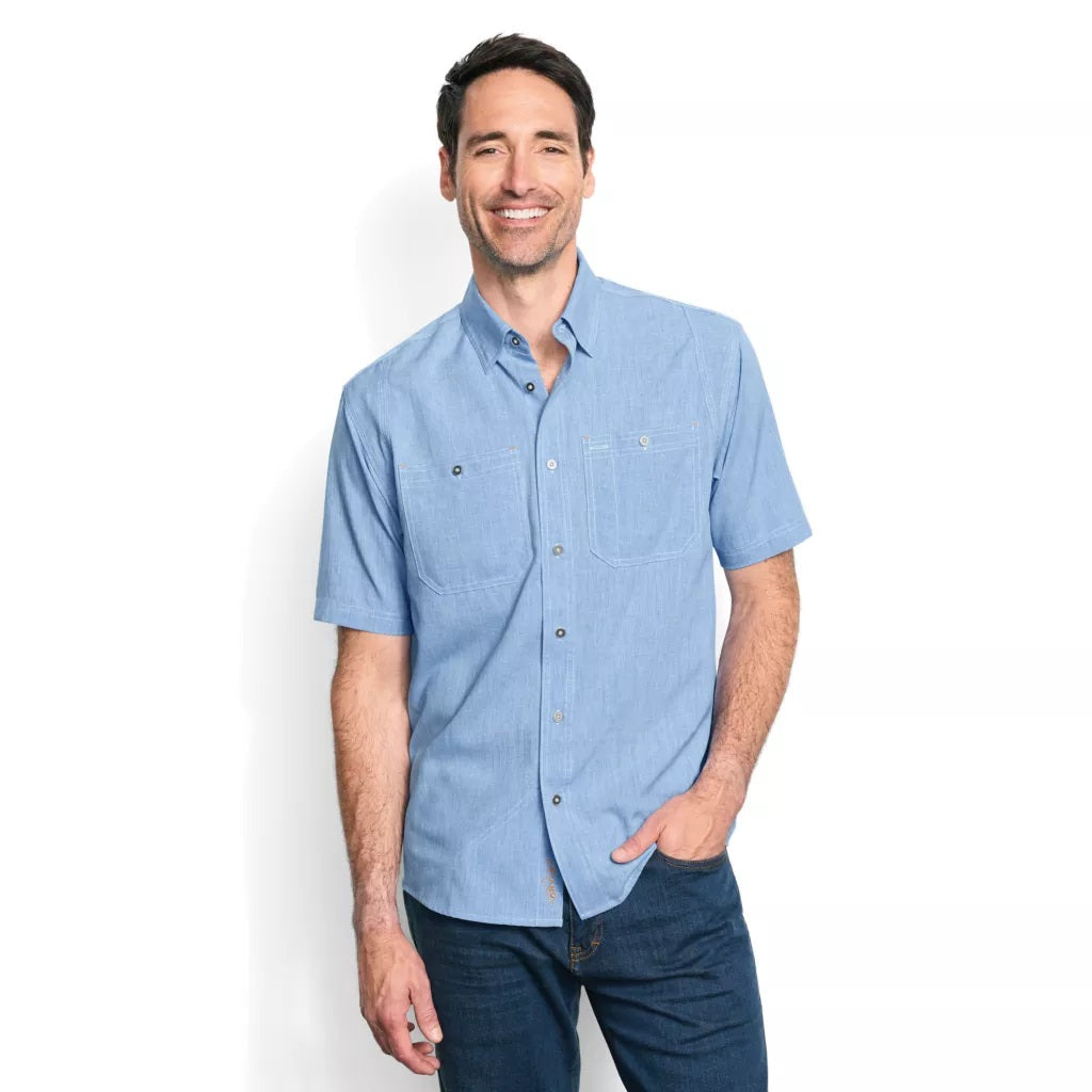 Orvis Tech Chambray Short-Sleeved Work Shirt