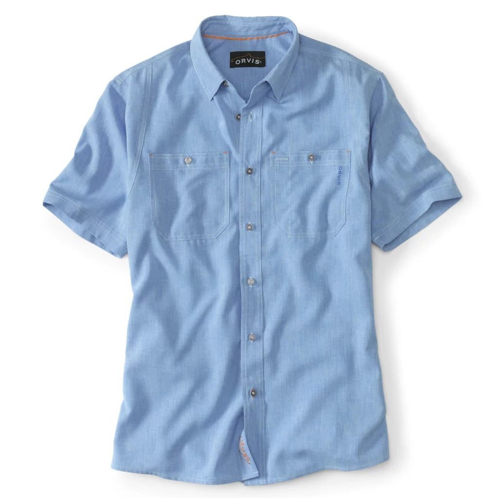 Orvis Tech Chambray Short-Sleeved Work Shirt