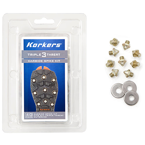 Korkers Triple Threat Carbide Spike Kit