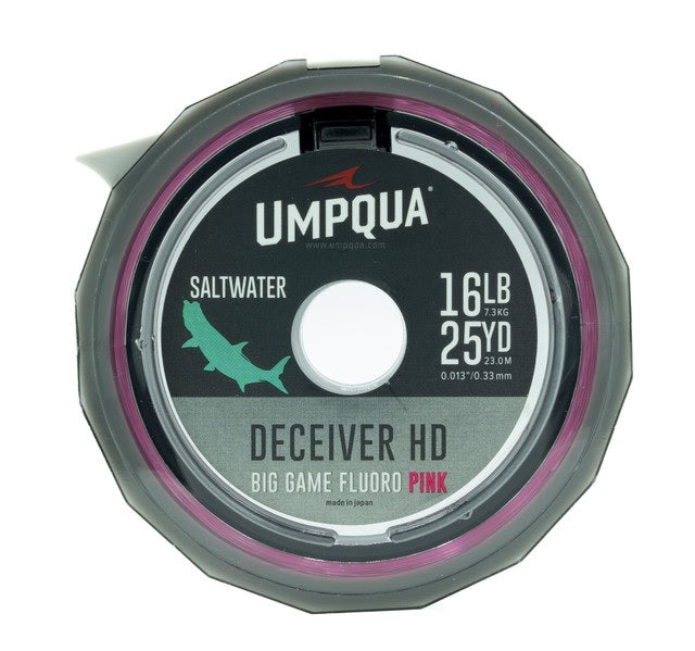 Umpqua Deceiver HD Big Game Fluorocarbon Tippet Pink (25 yds)