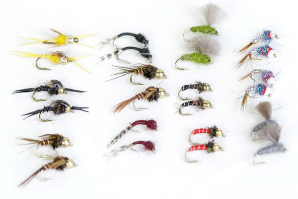 Winter Trout Nymphs Assortment–24 Flies #59