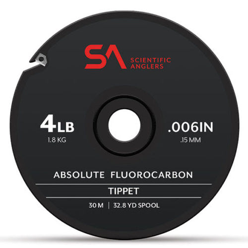 Absolute Fluorocarbon Tippet 30m–Scientific Anglers