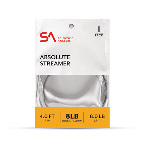 Scientific Anglers Absolute Streamer Leader 4′