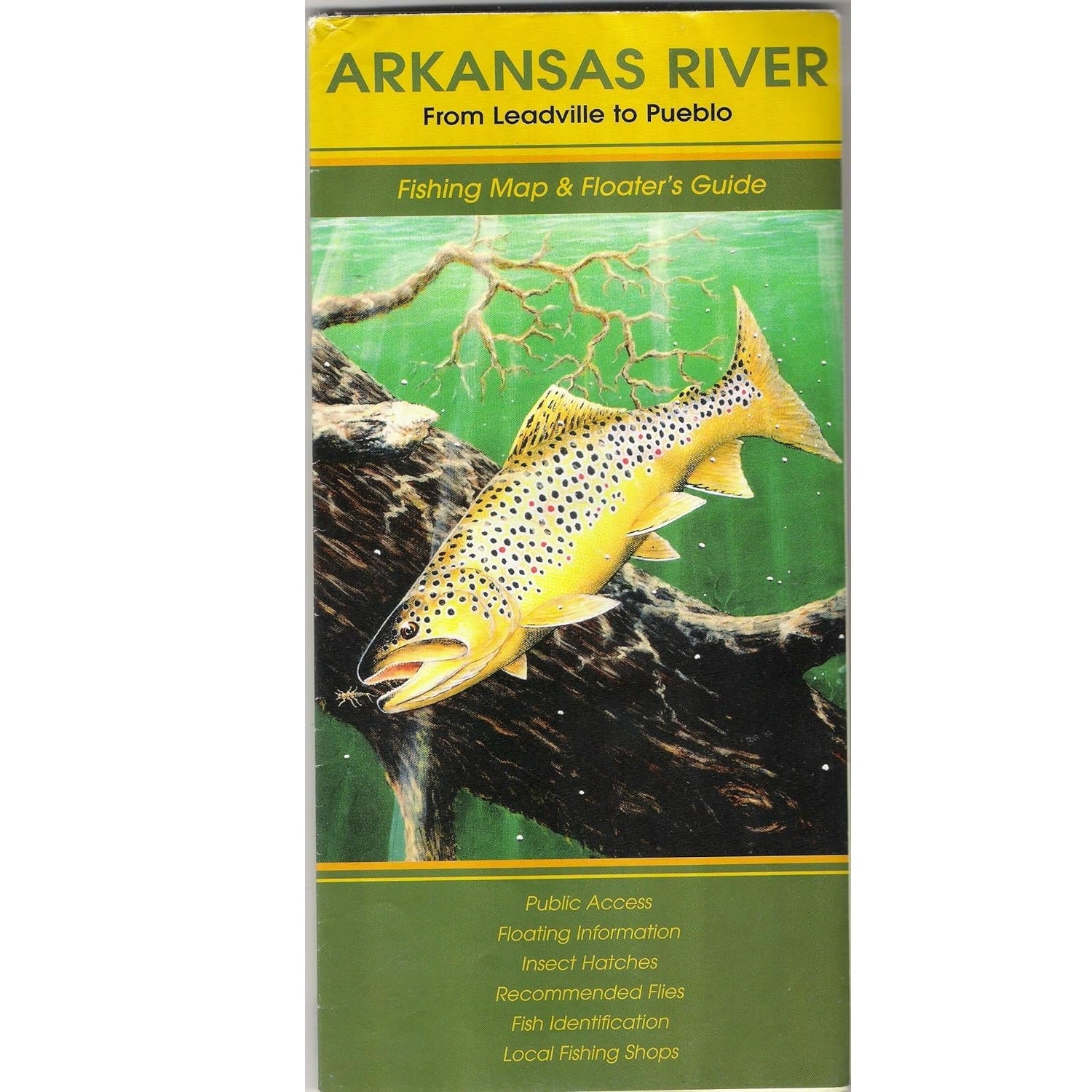 Arkansas River Fishing Map & Floater’s Guide