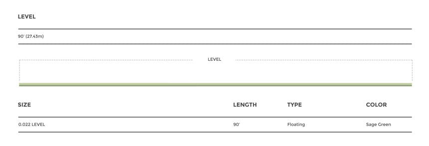 Cortland Competition Mono Core Fly Line