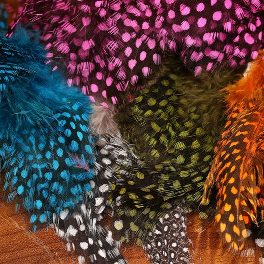 Guinea Feathers (UV2) Large Eye – Hareline