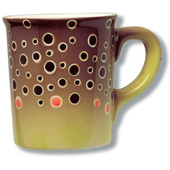 Stoneware Trout Mug