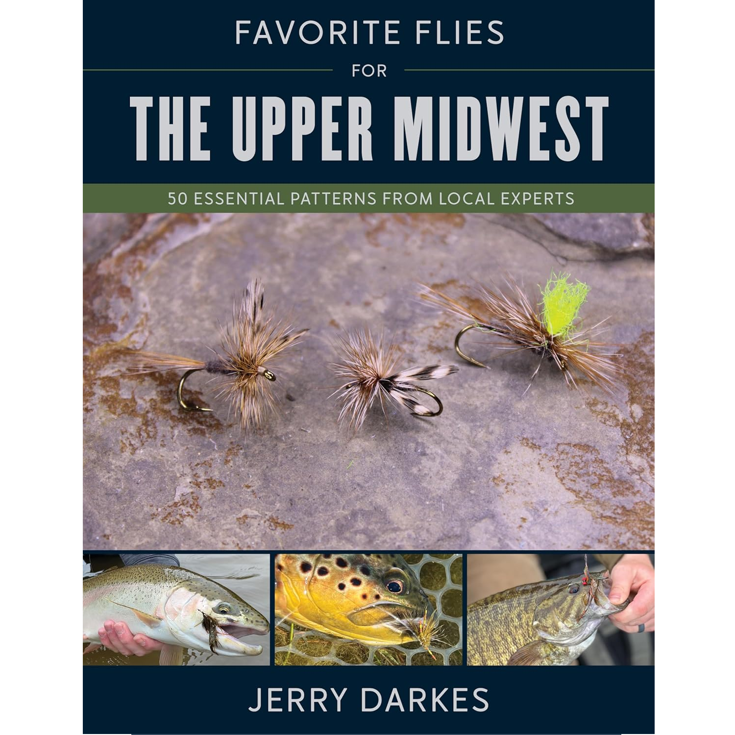 Favorite Flies for the Upper Midwest — Jerry Darkes (Hardcover)